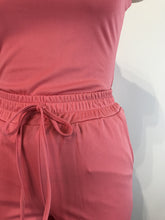 2 Piece Sleeveless Solid Color Tank Top Pants Set